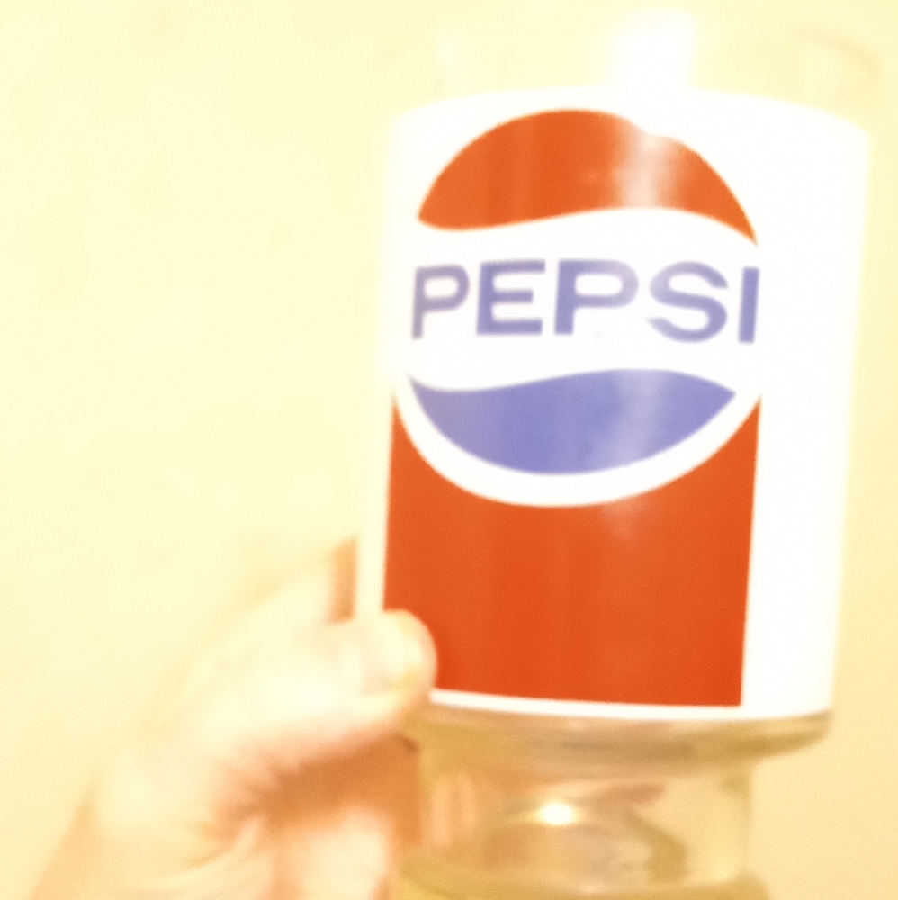Pepsi cola glass mug,good condition,old ,from old farm in Tennessee,